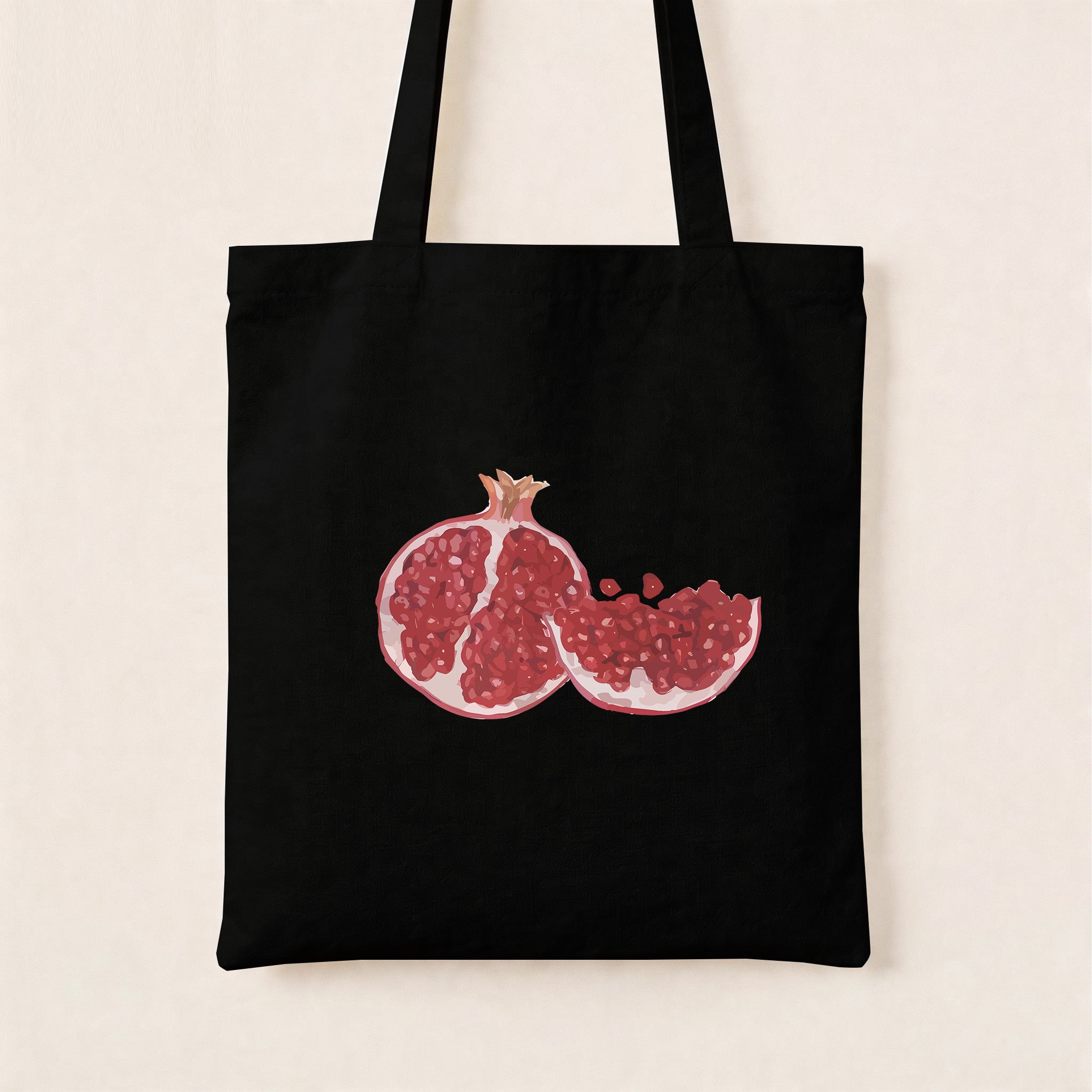Pomegranate Canvas Tote Bag