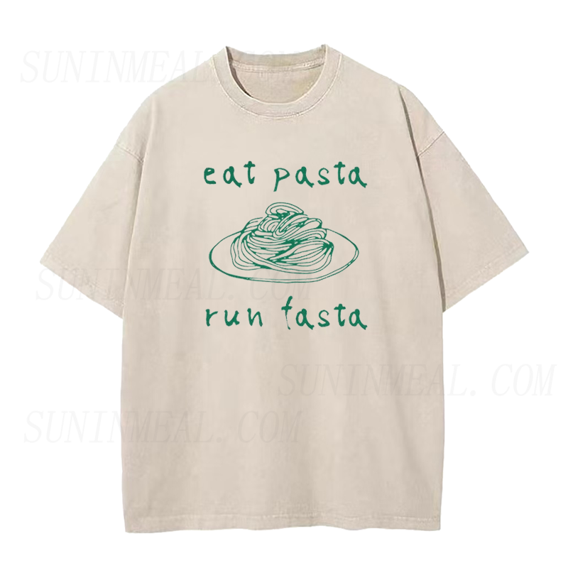 Eat Pasta Run Fasta Tee