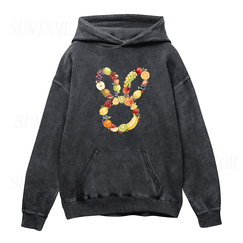 Fruit Bunny Unisex Hoodie
