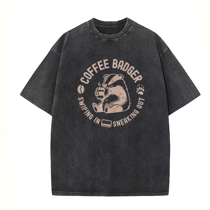 Coffee Badger Unisex Tee