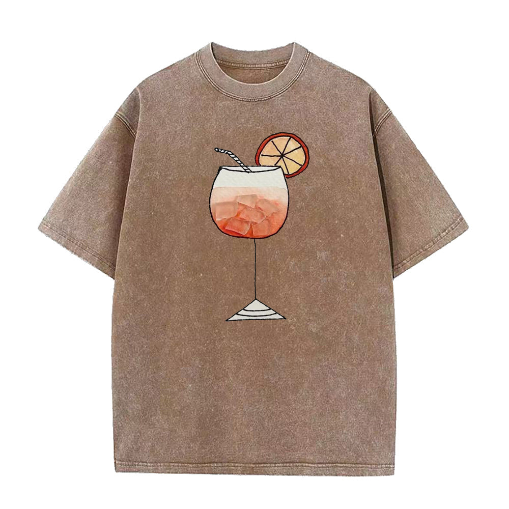 orange ice drink Unisex Tee