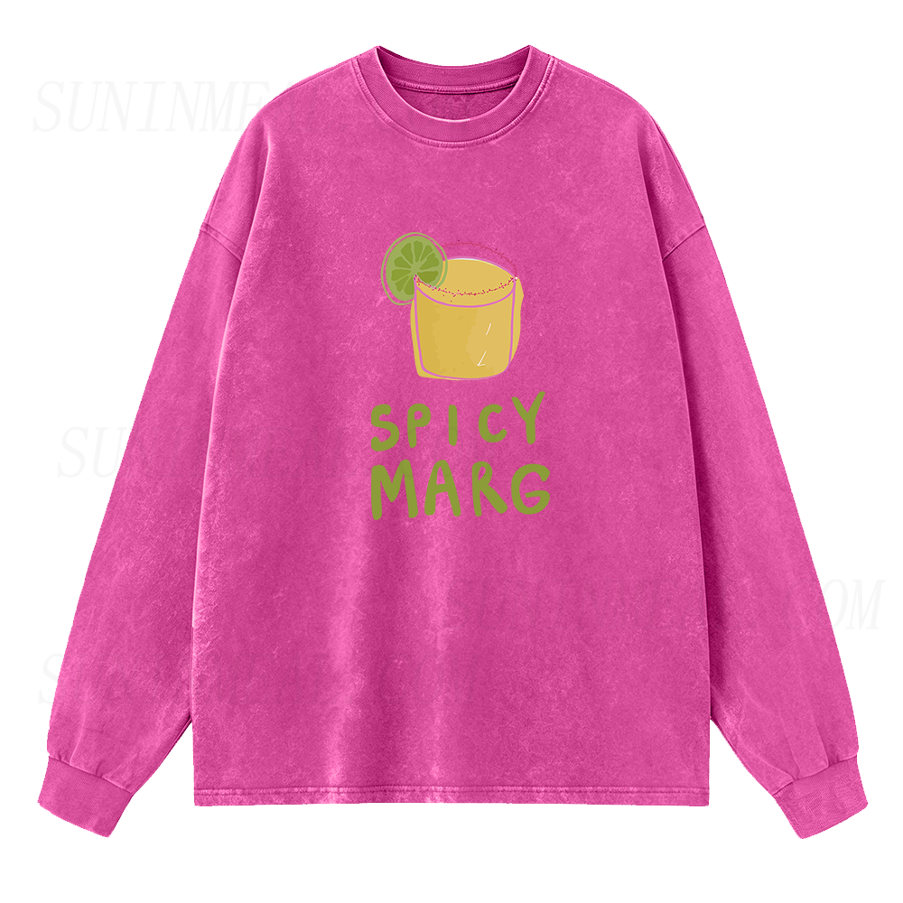 Spicy Margarita Long Sleeve Unisex Tee