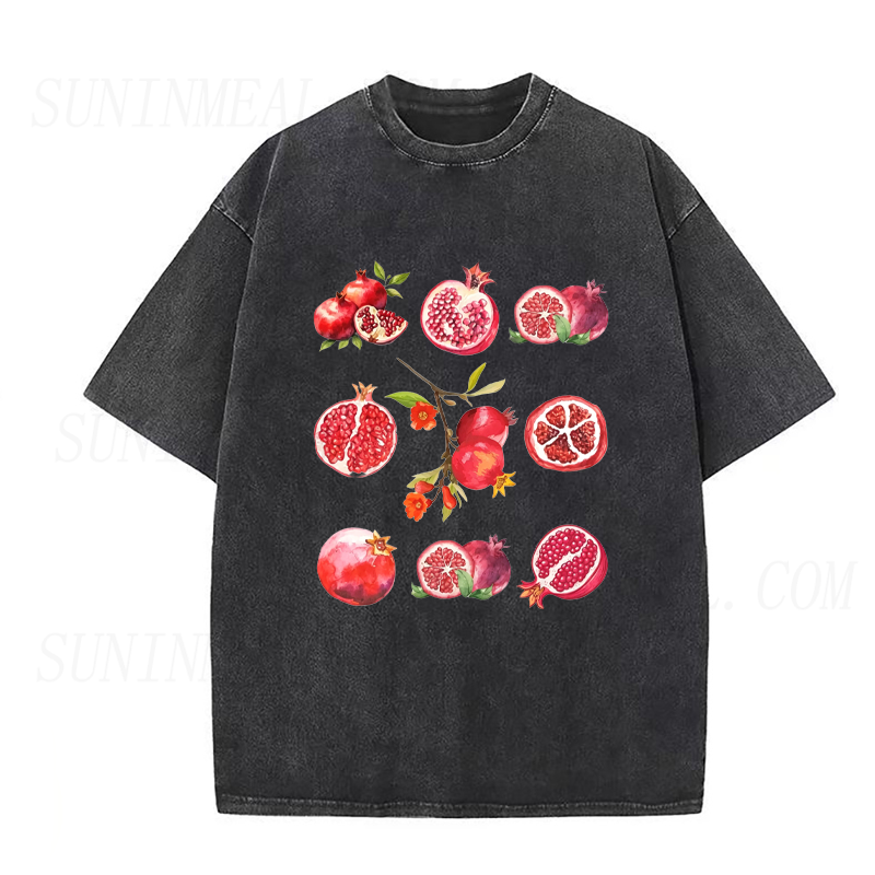 Watercolor Pomegranate Collection Unisex Tee