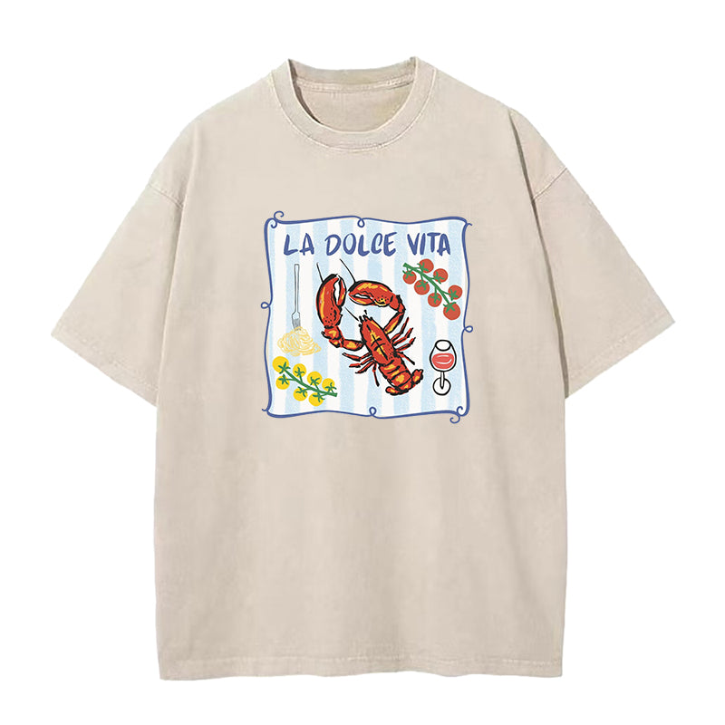 Lobster Beach Unisex Tee