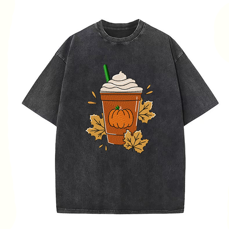 Coffee latte pumpkin Unisex Tee