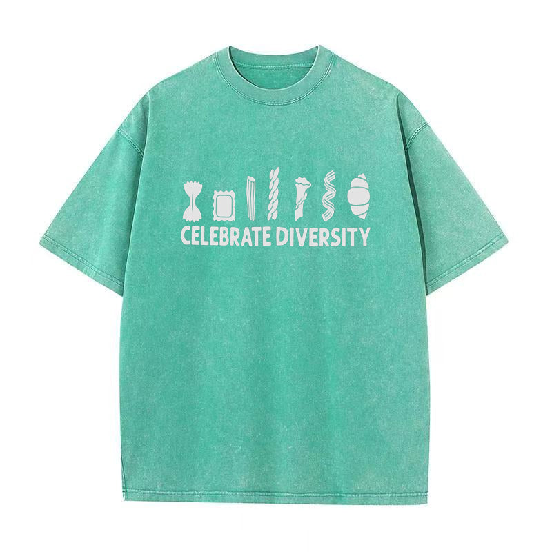Celebrate Diversity Pasta Unisex Tee