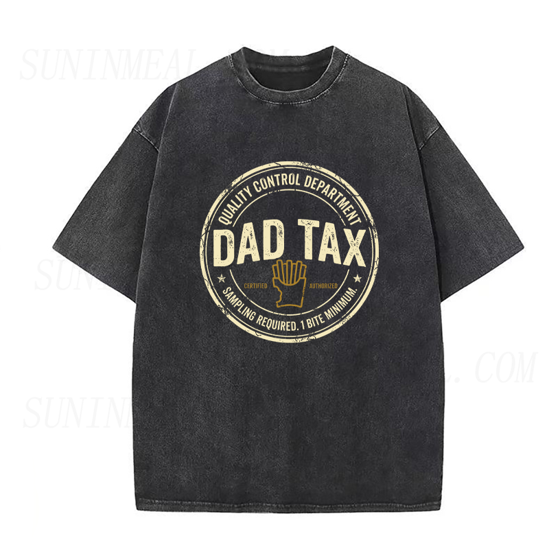 Dad Tax Funny French Fries Unisex Tee