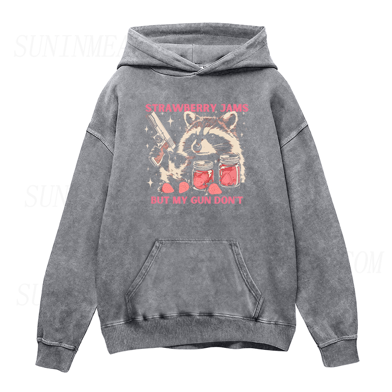 Funny Raccoon Unisex Hoodie