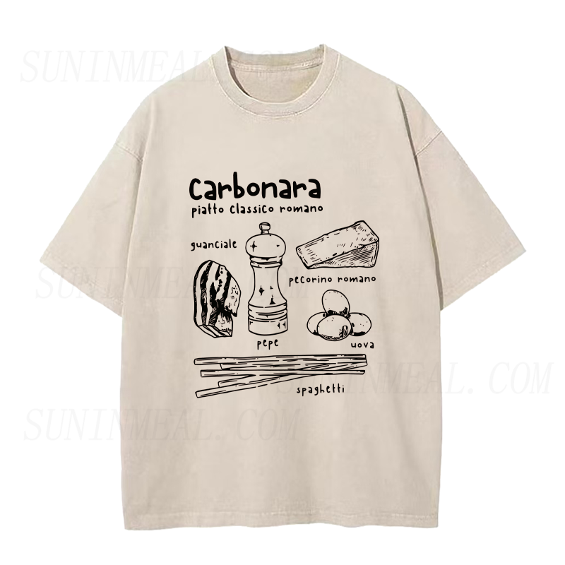 Carbonara Roma Pasta Unisex Tee