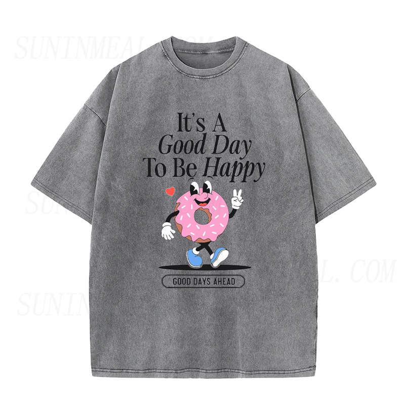 It’s A Good Day To Be Happy Donut Unisex Tee