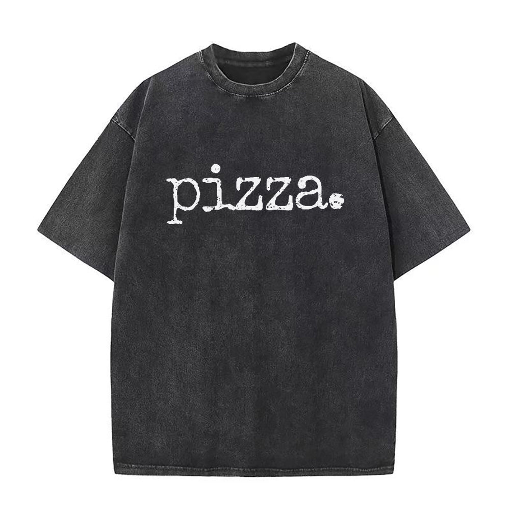ピザ ユニセックス Tシャツ