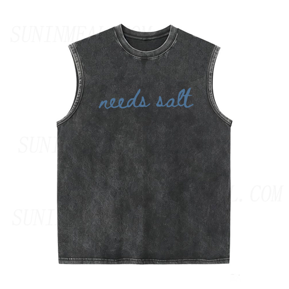 Needs Salt Unisex Tank Top
