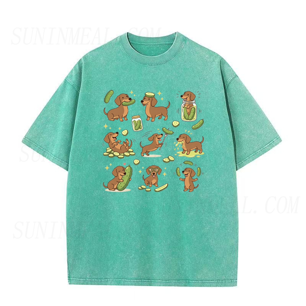 Funny Dachshund Pickle Unisex Tee