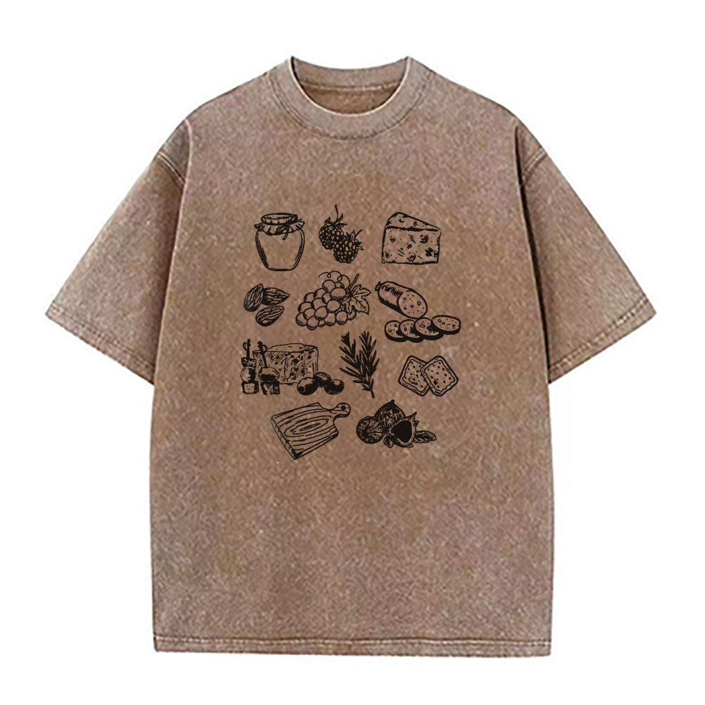 シャルキュトリーボード ユニセックスTシャツ