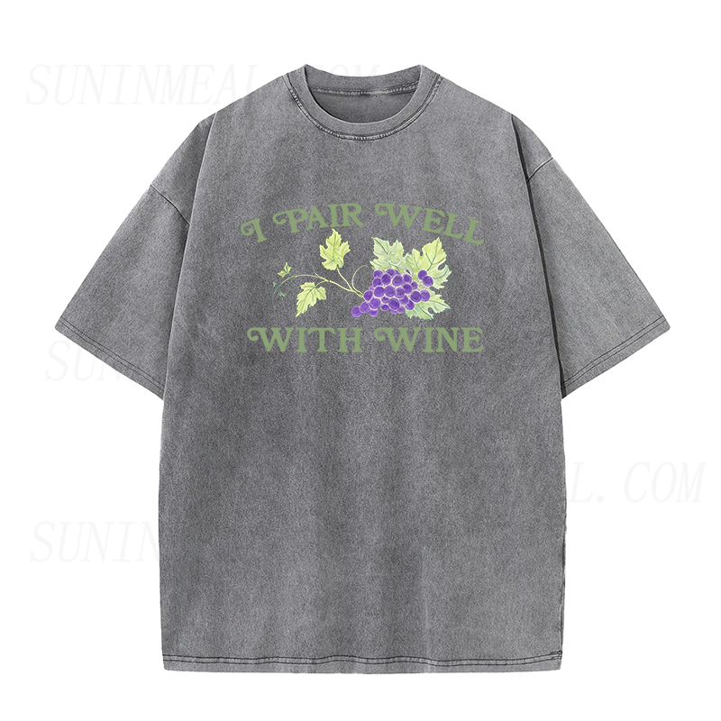 I Pair Well With Wine Unisex Tee