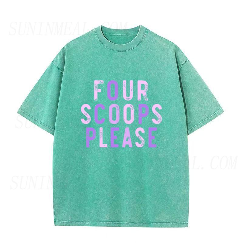 Four Scoops Please Unisex Tee