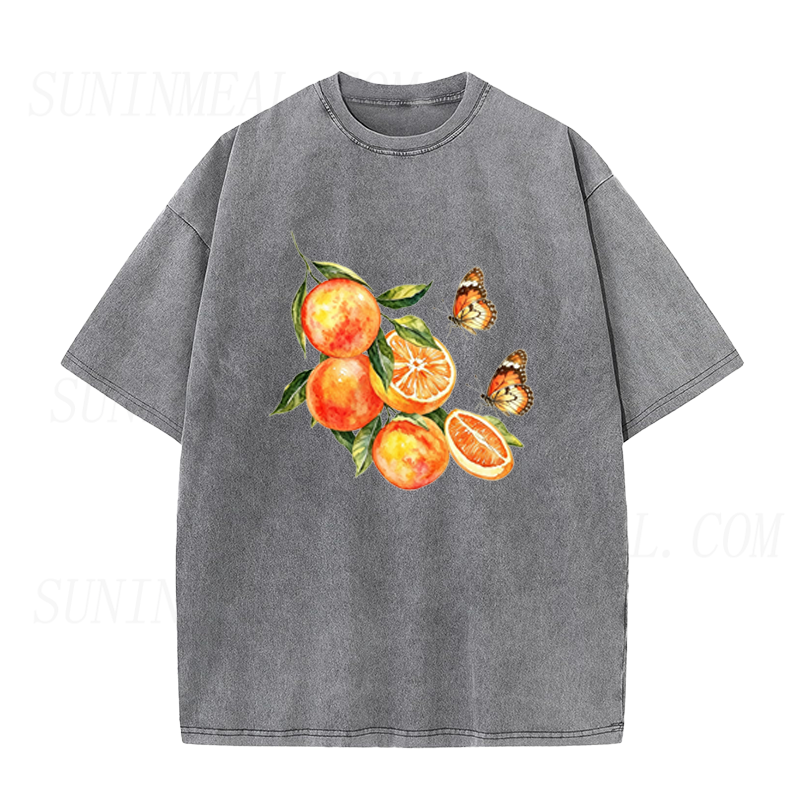 Oranges & Butterflies Unisex Tee
