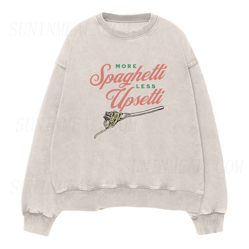 Spaghetti Unisex Crewneck Sweatshirt