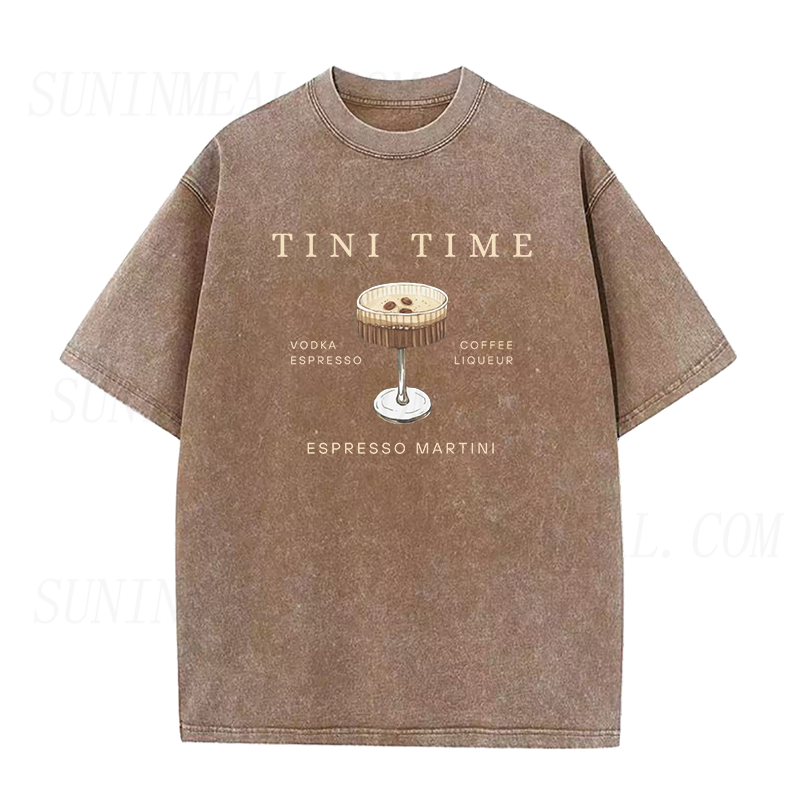 Espresso Martini Tini Time Unisex Tee