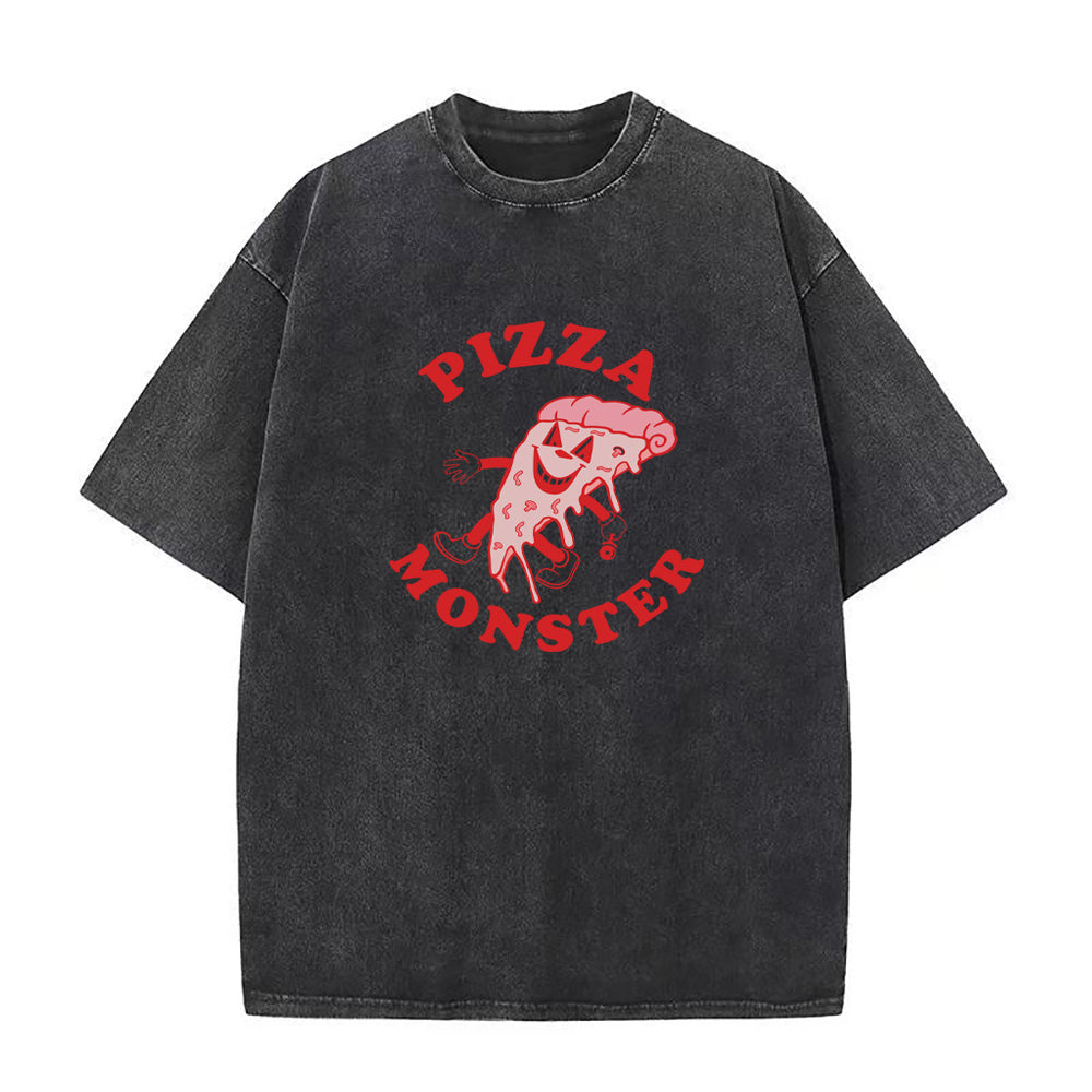 ピザモンスター ユニセックスTシャツ