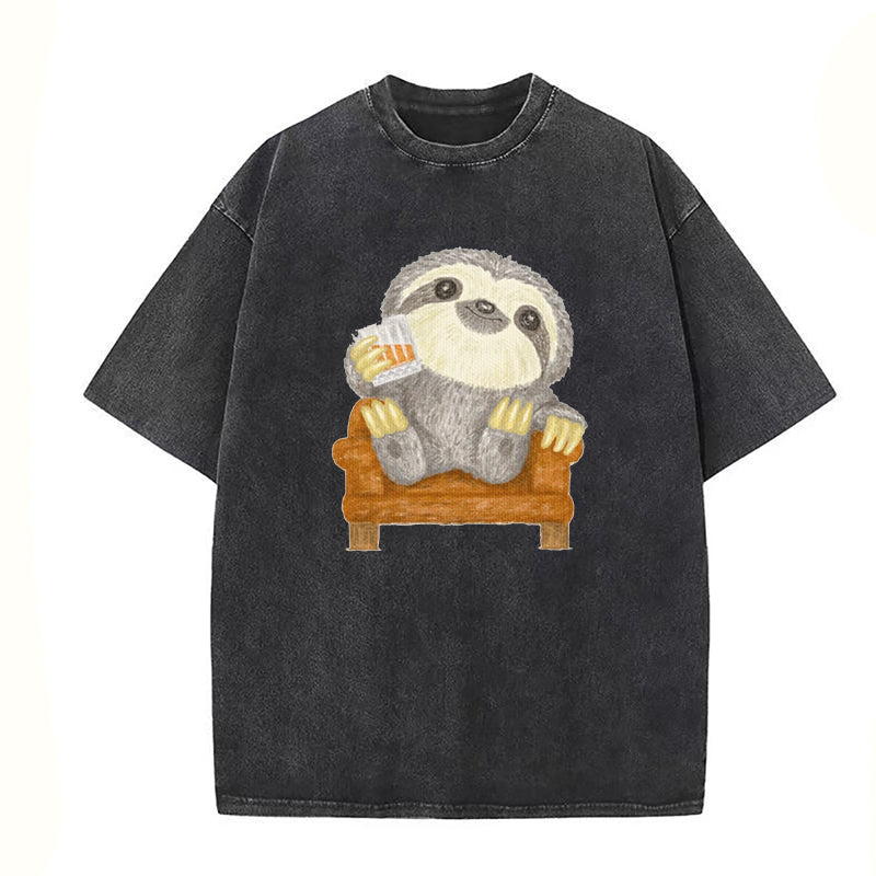 Sloths drinking Unisex Tee