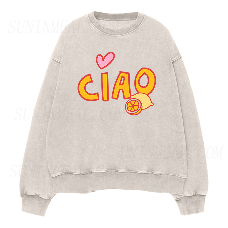 Ciao Lemon Unisex Crewneck Sweatshirt