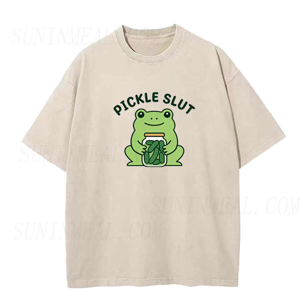 Pickle Slut Frog Unisex Tee