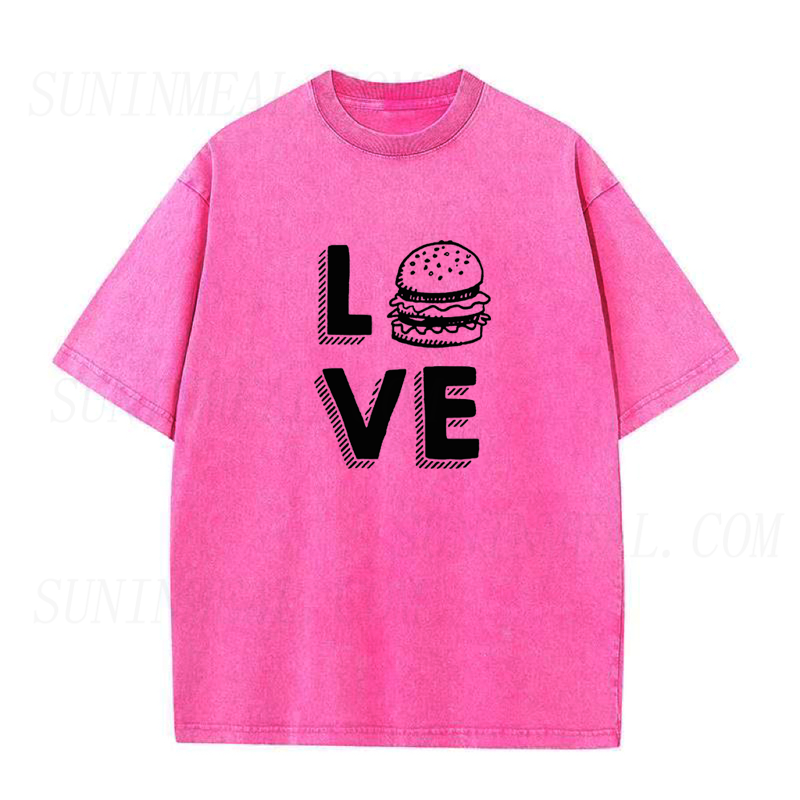 Love Hamburger Unisex Tee