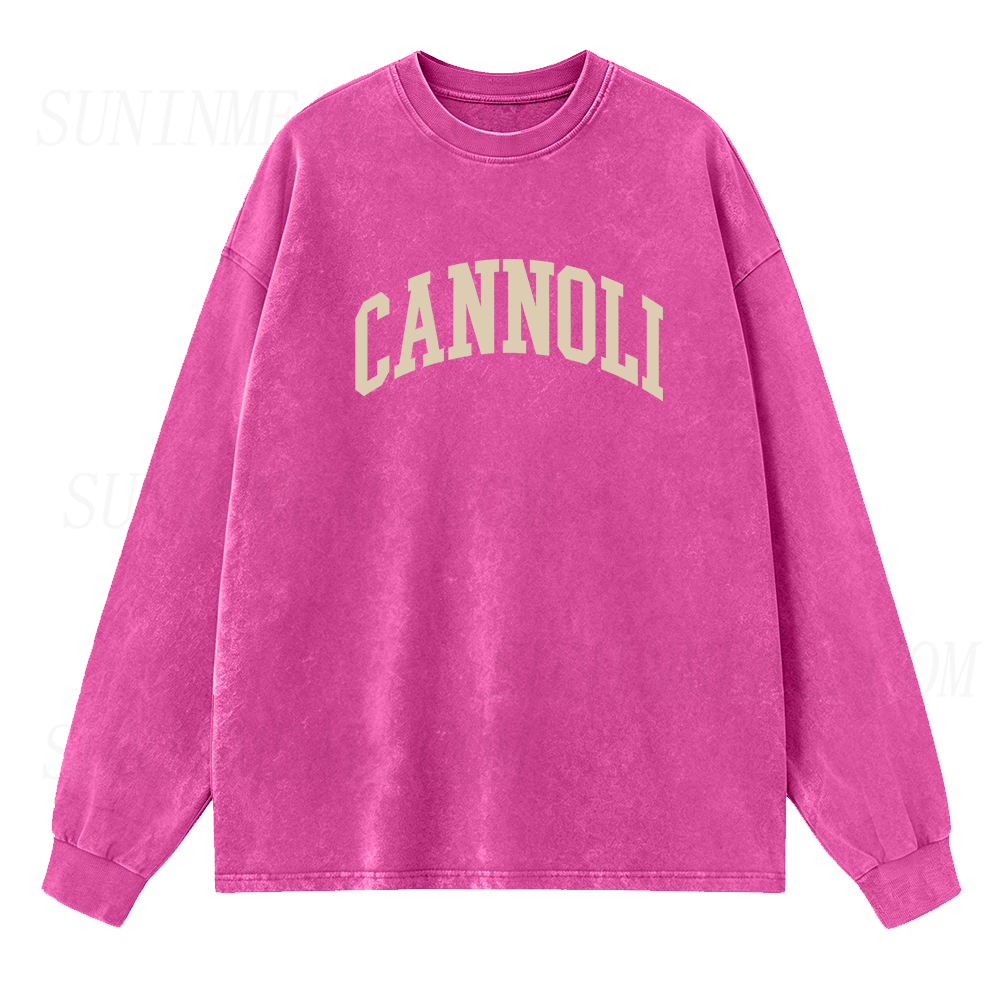 Cannoli Long Sleeve Unisex Tee