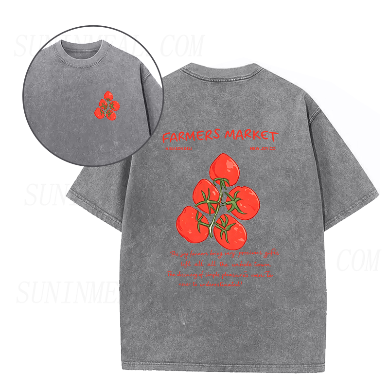 Farmers Market Tomato Unisex Tee