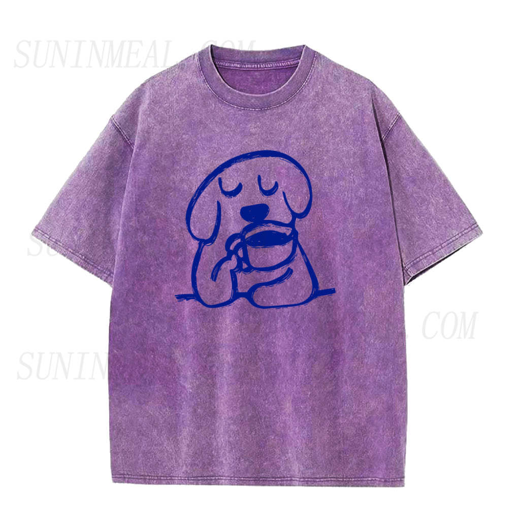 coffee dog Unisex Tee
