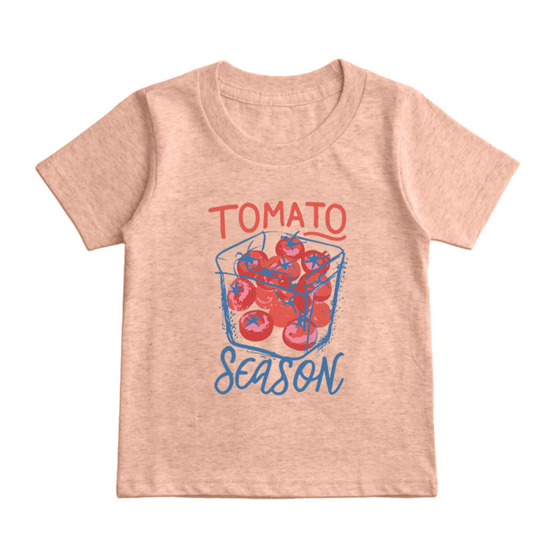 tomato seasons Kids T-Shirt