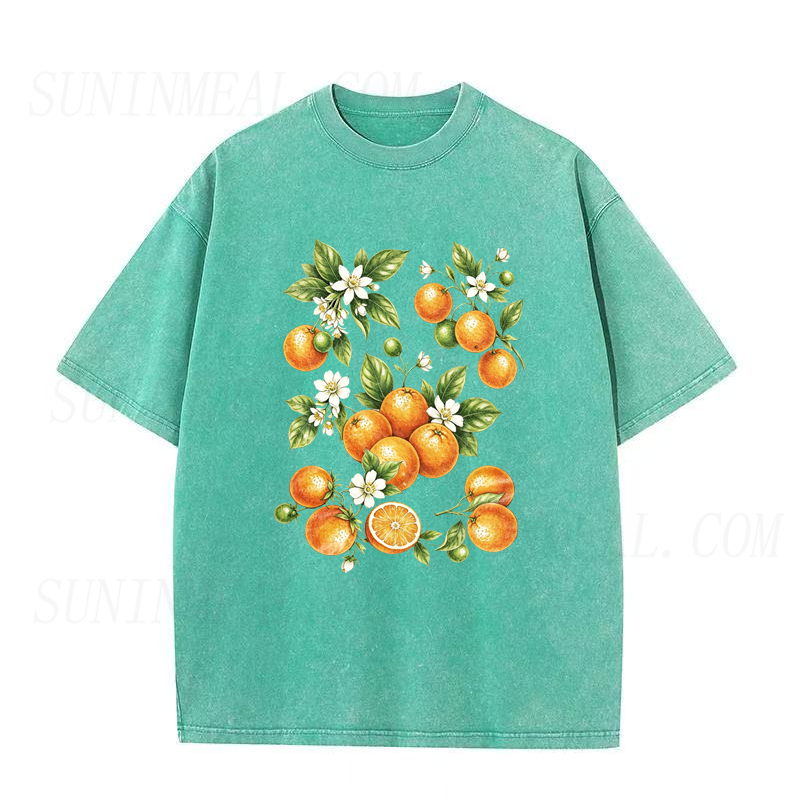 Fresh Citrus & Orange Blossom Summer Unisex Tee