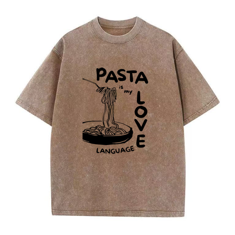 パスタは私の愛 ユニセックスTシャツ