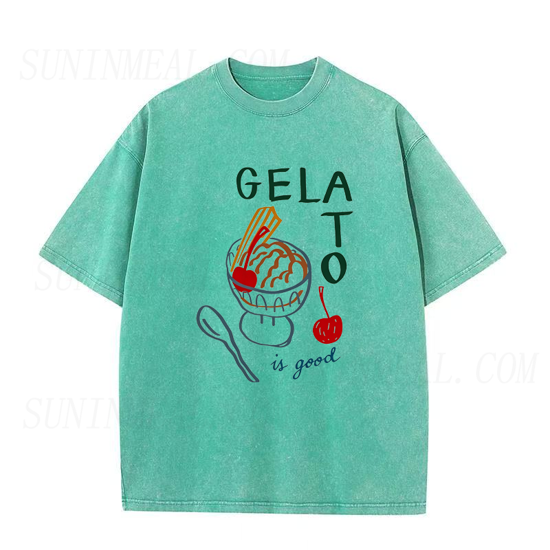 Retro Gelato Is Good Unisex Tee