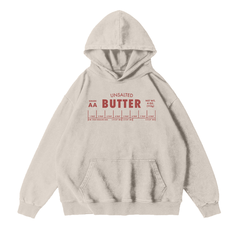 Unsalted Butter Unisex Hoodie