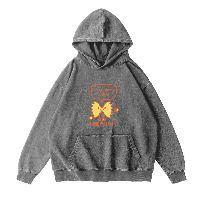 think pasta-tive Unisex Hoodie