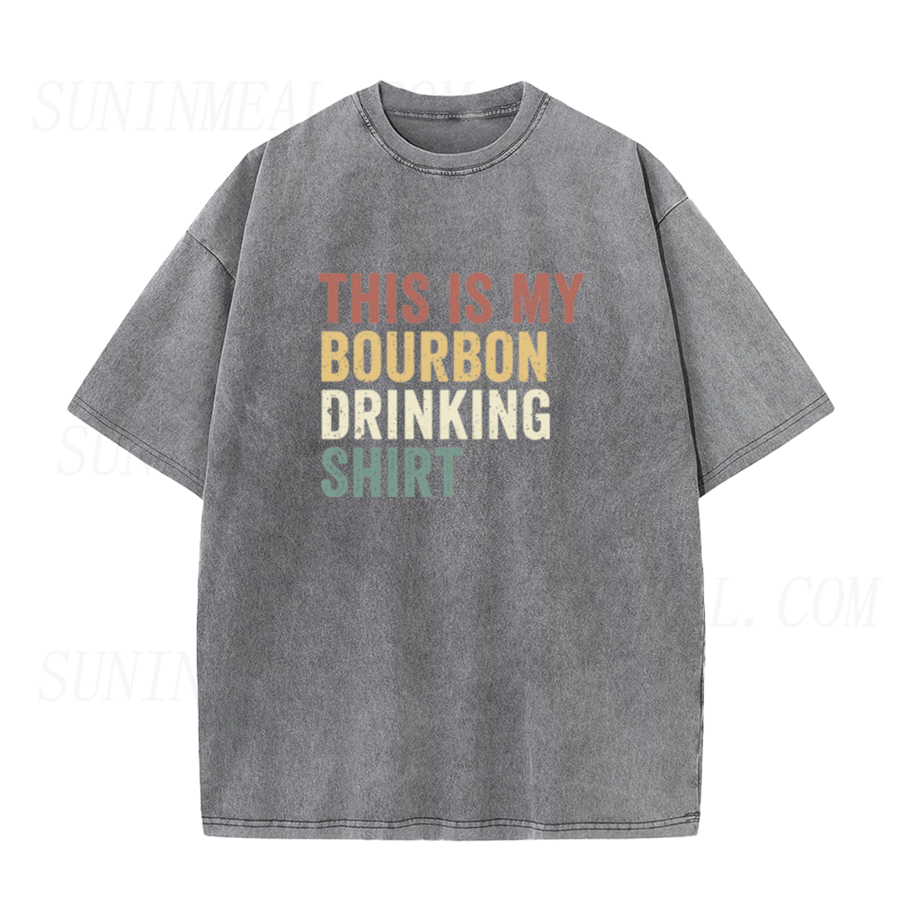 This Is My Bourbon Drinking Shirt Unisex Tee