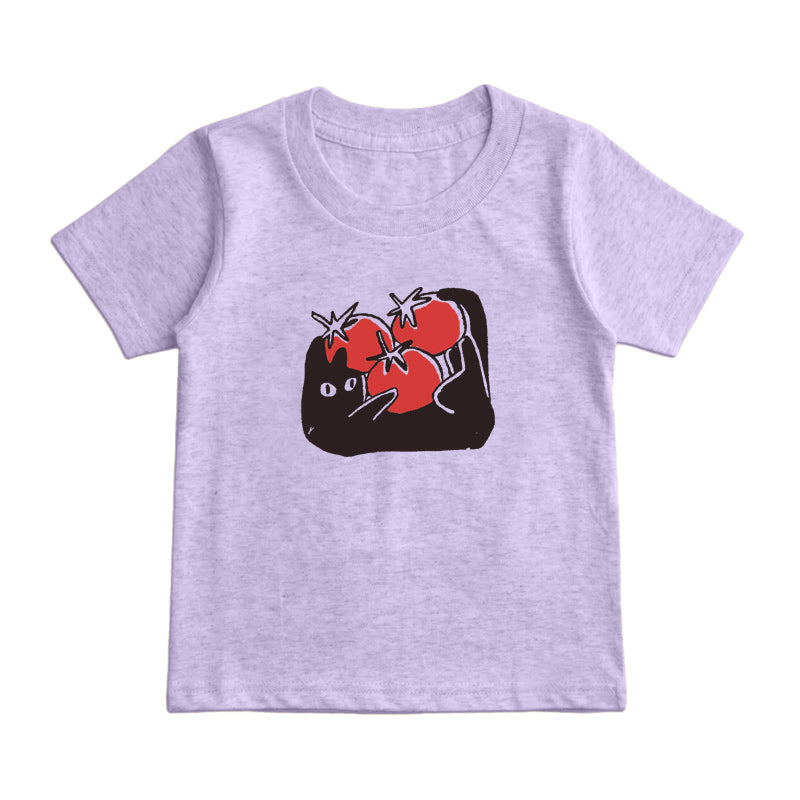 cat tomota Kids T-Shirt