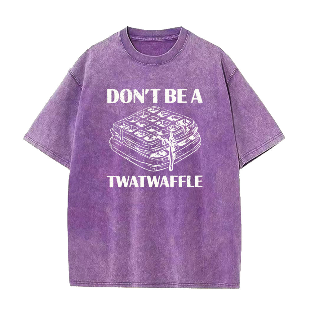 ドント・ビー・ア・トゥワット ワッフル ユニセックス Tシャツ