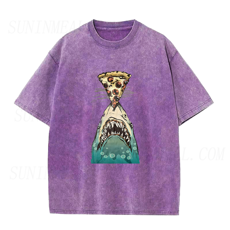 Shark Pizza Unisex Tee