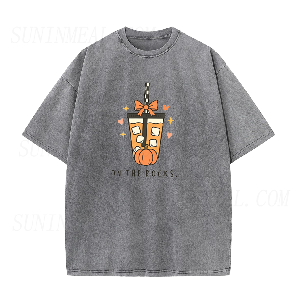 Pumpkin Spice Iced Coffee Unisex Tee