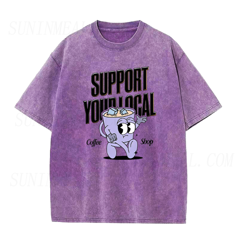 Support Your Local Coffee Shop Tee