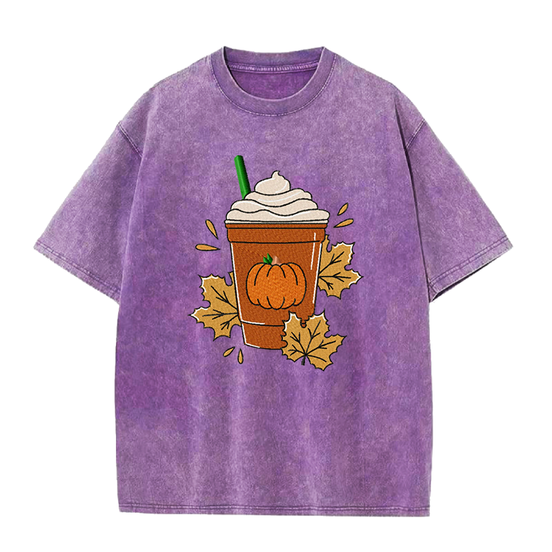 Coffee latte pumpkin Unisex Tee