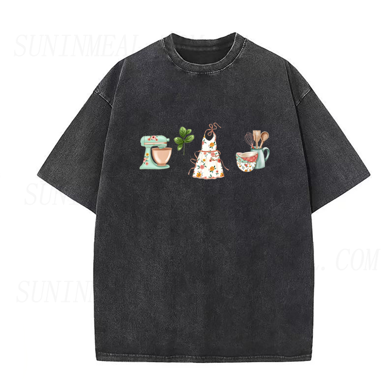 Floral Baking Unisex Tee
