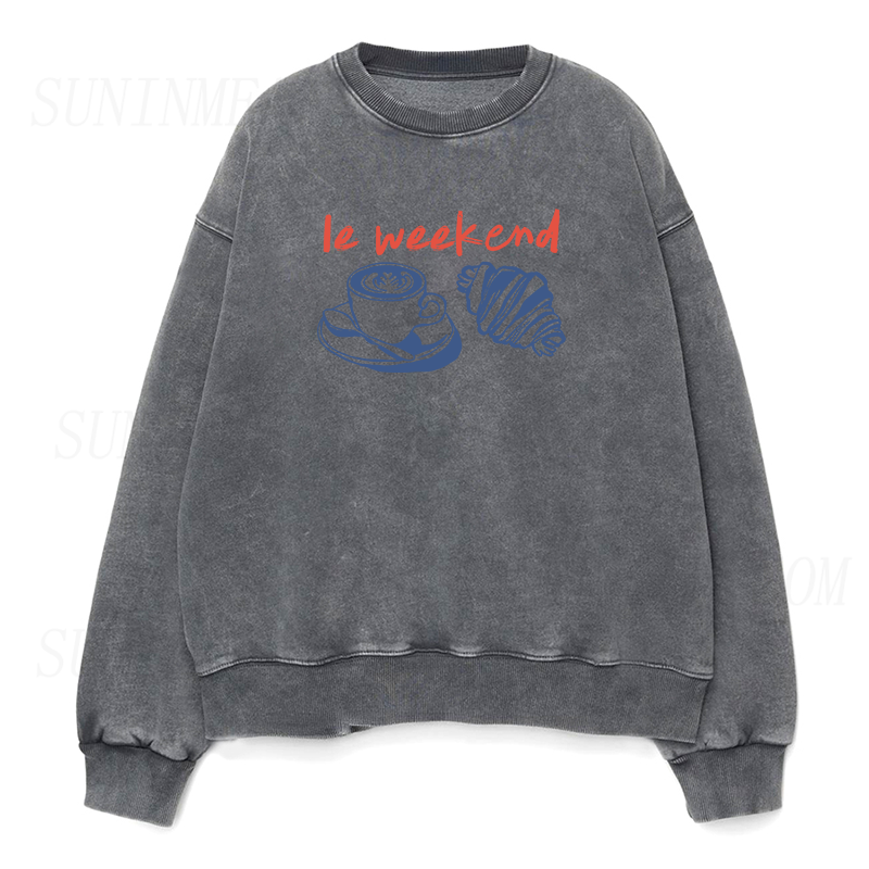 Le Weekend Coffee Unisex Crewneck Sweatshirt
