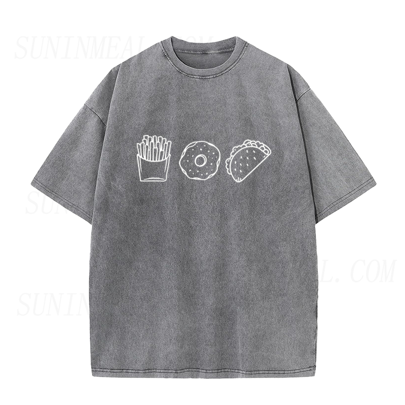 Fries Donut Taco Unisex Tee