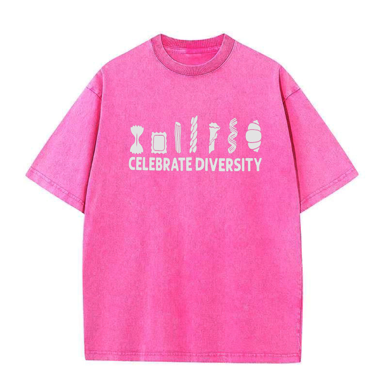 Celebrate Diversity Pasta Unisex Tee