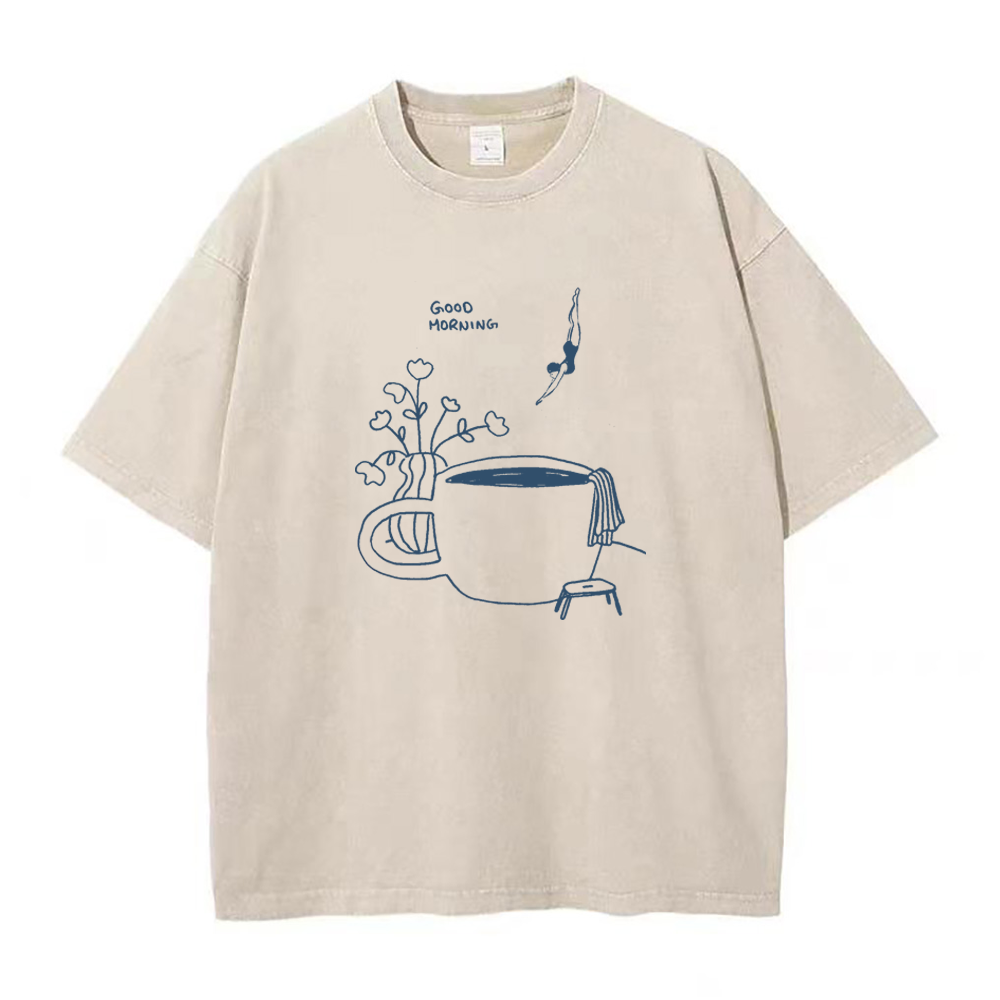 コーヒーダイバー ユニセックスTシャツ