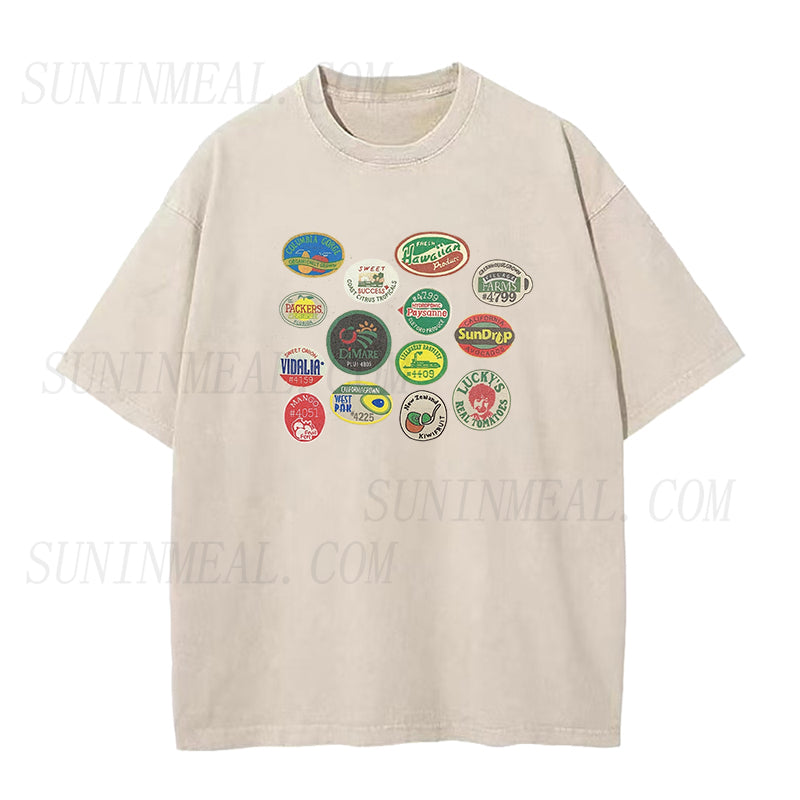 fruit sticker Unisex Tee